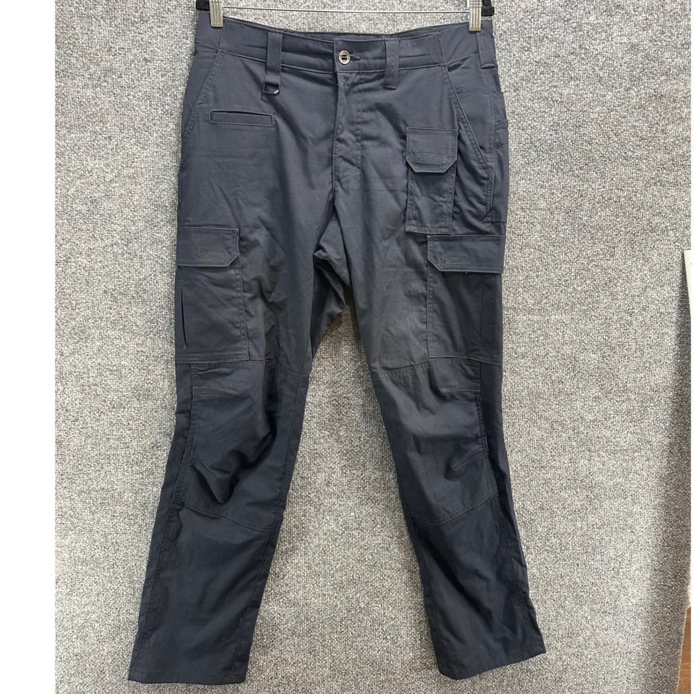 5.11 Tactical Mens 32x34 Dark Navy Blue Ripstop Cargo Work Pants Utility 74273